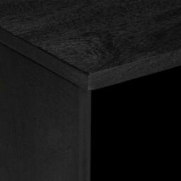 Berkfield Home TV Cabinet Black 80x33x46 cm Engineered Wood - Size: 80 x 33 x 46 cm - thumbnail 7