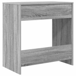 Berkfield Home Modern Computer Desk Grey Sonoma Engineered wood Compact Simple - thumbnail 8