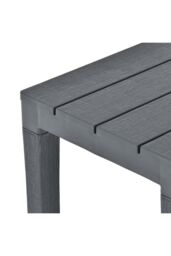 Outdoor Living The Timor 2 seat Bench & table set in Dark Grey - thumbnail 3