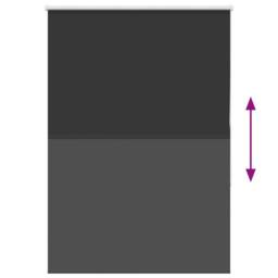 Berkfield Home Roller Blind Blackout Black 115x175 cm Fabric Width 110.7 cm Polyester - thumbnail 5