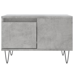 Berkfield Home Coffee Table Concrete Grey 55x55x36.5 cm Engineered Wood - thumbnail 5