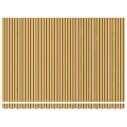 Berkfield Home Manual Retractable Awning with LED Multicolour Stripe 450x300 cm in Yellow - thumbnail 8