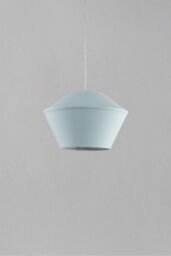 BHS Lighting Dana 30cm Easy Fit Light Shade in Blue - thumbnail 2