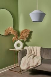 BHS Lighting Dana 30cm Easy Fit Light Shade in Blue - thumbnail 4