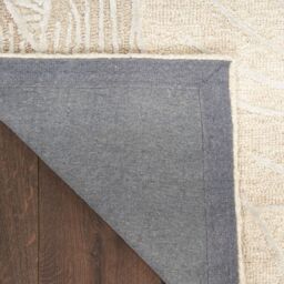 The Rug Shop UK Beige Modern Abstract Rayon Easy To Clean Cotton Backing Rug - Size: 160 cm x 220 cm - thumbnail 7