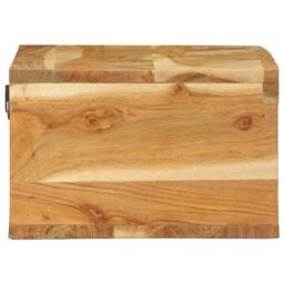 Berkfield Home Wall-mounted TV Cabinet 60x30x19 cm Solid Wood Acacia in Brown - Size: 60 x 30 x 19 cm - thumbnail 5