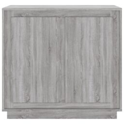 Berkfield Home Sideboard Grey Sonoma 80x34x75 cm Engineered Wood - Size: 80 x 34 x 75 cm - thumbnail 5