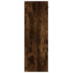 Berkfield Home Storage Cabinet Smoked Oak 60x29.5x90 cm in Brown - thumbnail 4