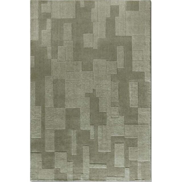 THE RUGS Villeroy & Boch 1906 Wool Rug Wilhelmine - Handwoven Soft & Durable in Green - Size: 120 cm x 170 cm - image 1
