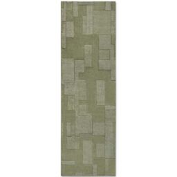 THE RUGS Villeroy & Boch 1906 Wool Rug Wilhelmine - Handwoven Soft & Durable in Green - Size: 120 cm x 170 cm - thumbnail 3