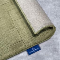 THE RUGS Villeroy & Boch 1906 Wool Rug Wilhelmine - Handwoven Soft & Durable in Green - Size: 120 cm x 170 cm - thumbnail 9