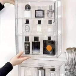 Kelvenix Acrylic Display Case for Collectibles 3 Tier in Clear - thumbnail 4