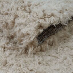 Home Republic Montana Fluffy Textured Rug in Beige - Size: 80 cm x 150 cm - thumbnail 2