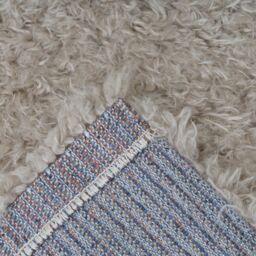 Home Republic Montana Fluffy Textured Rug in Beige - Size: 80 cm x 150 cm - thumbnail 3