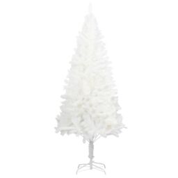 Berkfield Home Artificial Christmas Tree Lifelike Needles White 120 cm - thumbnail 2