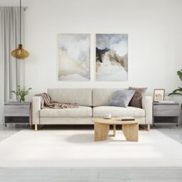 Berkfield Home Coffee Tables 2 pcs Grey Sonoma 50x46x50 cm Engineered Wood - Size: 50 x 46 x 50 cm - thumbnail 1