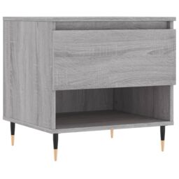 Berkfield Home Coffee Tables 2 pcs Grey Sonoma 50x46x50 cm Engineered Wood - Size: 50 x 46 x 50 cm - thumbnail 5