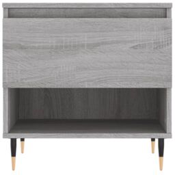Berkfield Home Coffee Tables 2 pcs Grey Sonoma 50x46x50 cm Engineered Wood - Size: 50 x 46 x 50 cm - thumbnail 6