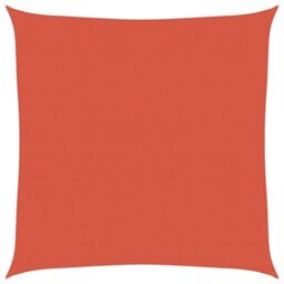 Berkfield Home Sunshade Sail 160 g/m¬≤ Terracotta 4x4 m HDPE in Brown - thumbnail 2