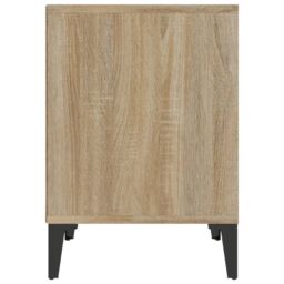 Berkfield Home Bedside Cabinet Sonoma Oak 40x35x50 cm in Brown - Size: 40 x 35 x 50 cm - thumbnail 6