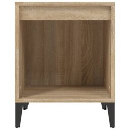 Berkfield Home Bedside Cabinet Sonoma Oak 40x35x50 cm in Brown - Size: 40 x 35 x 50 cm - thumbnail 5