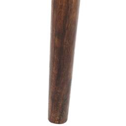 Wyld and Coco Heritage Dark Mango Nest of 2 Handmade Distressed Side Tables in Brown - thumbnail 6