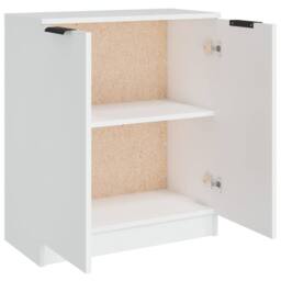 Berkfield Home Sideboard White 60x30x70 cm Engineered Wood - Size: 60 x 30 x 70 cm - thumbnail 5