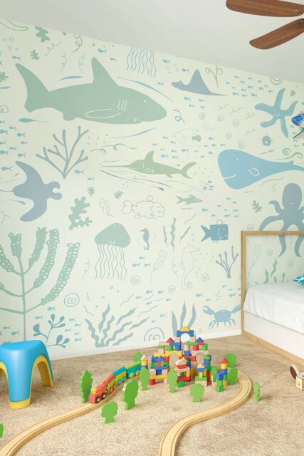 Origin Murals Underwater Adventures Wall Mural - Size: W350 cm x H280 cm - image 1