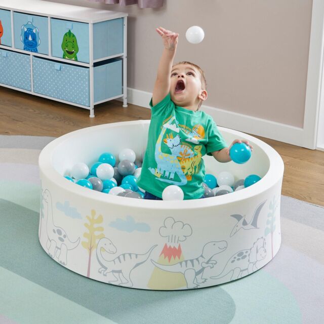 Liberty House Toys Dinosaur Ball Pit in White - image 1