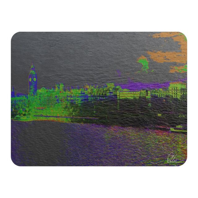 Benjamin Tate Design Landscape London With A Difference Blanket in Natural - Size: 120 cm x 150 cm - image 1
