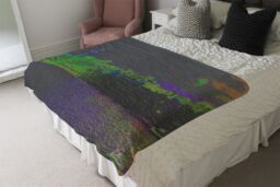 Benjamin Tate Design Landscape London With A Difference Blanket in Natural - Size: 120 cm x 150 cm - thumbnail 3
