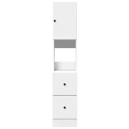 Berkfield Home Kitchen Cabinet White 35x50x180 cm Engineered Wood - Size: 35 x 50 x 180 cm - thumbnail 4