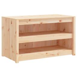 Berkfield Home Outdoor Kitchen Cabinet 106x55x64 cm Solid Wood Pine in Natural - Size: 106 x 55 x 64 cm