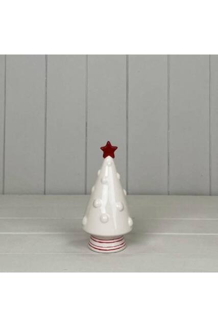 KDMD White Festive Ceramic Christmas Tree - image 1
