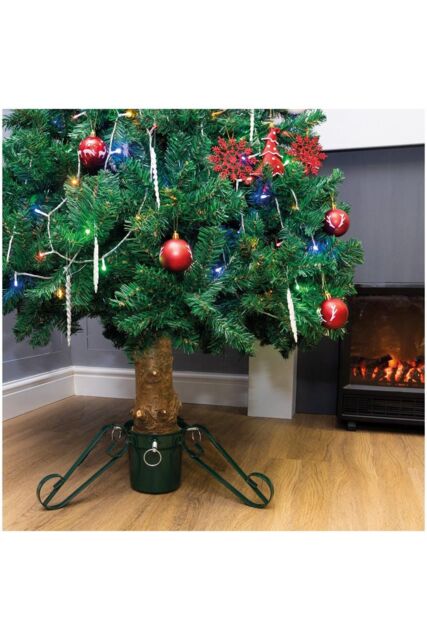 Netagon Traditional Christmas Tree Stand in Green - image 1