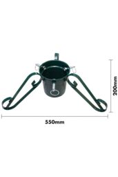Netagon Traditional Christmas Tree Stand in Green - thumbnail 2