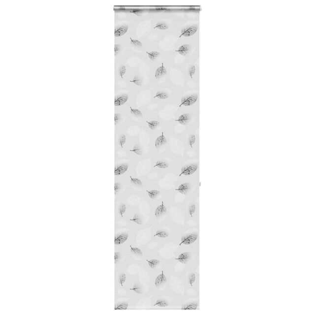 Berkfield Home Shower Roller Blind with Cassette 60x240 cm Fabric Width 56 cm in Grey - image 1