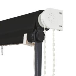 Berkfield Home Retractable Awning with LED 350x150 cm Anthracite in Black - thumbnail 7
