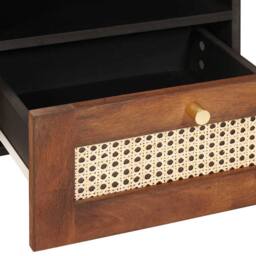 Berkfield Home Traditional Coffee Tables with Drawer with Shelf with Storage Bro in Brown - thumbnail 7