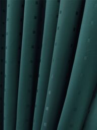 Luxury Living Adi Lined Ring Top Eyelet Curtains in Teal - Size: 168 cm width x 229 cm drop - thumbnail 5