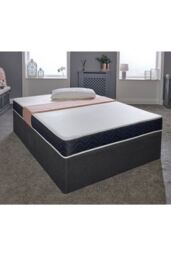 eXtreme Comfort Ltd Mars Black Border Basic Budget Stress Free Hybrid Memory Foam & Spring Mattress - Size: Double - thumbnail 5
