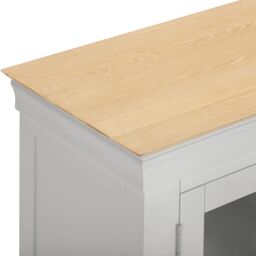 Seconique Bordeaux TV Stand (Fully Assembled) in Light Grey - thumbnail 8