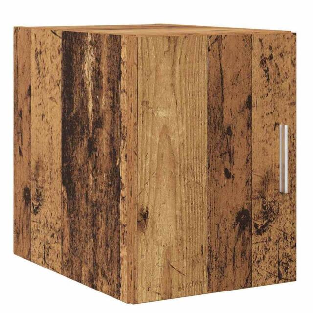 Berkfield Home Wall Cabinet Old Wood 30x42.5x40 cm Engineered Wood in Brown - image 1