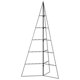 Berkfield Home Metal Christmas Tree for Decoration Black 100 cm - thumbnail 3