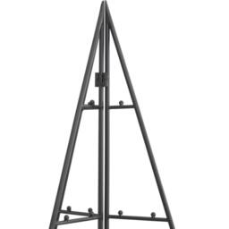 Berkfield Home Metal Christmas Tree for Decoration Black 100 cm - thumbnail 6