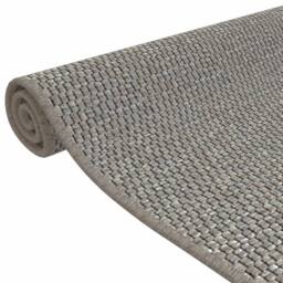 Berkfield Home Carpet Runner Sisal Look Silver 50x100 cm - Size: 100 cm diameter - thumbnail 5