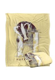 Warner Brothers Harry Potter Hufflepuff Wash Blanket 152 x 127 cm in White - thumbnail 2