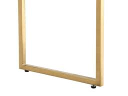 Vente-unique Dressing Table With Mirror - 5 Drawers - White & Gold - PEROLIA - thumbnail 9
