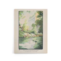 "Artery8 Hotel Plaza from Central Park Elmer Canvas Wall Art Print - Size: W12"" x H16""" - thumbnail 1