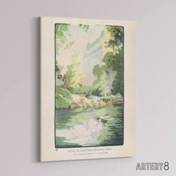 "Artery8 Hotel Plaza from Central Park Elmer Canvas Wall Art Print - Size: W12"" x H16""" - thumbnail 2